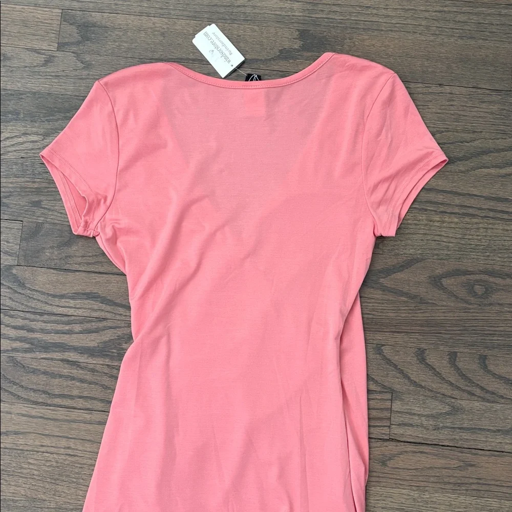 Windsor Pink Asymmetrical Wrap Dress